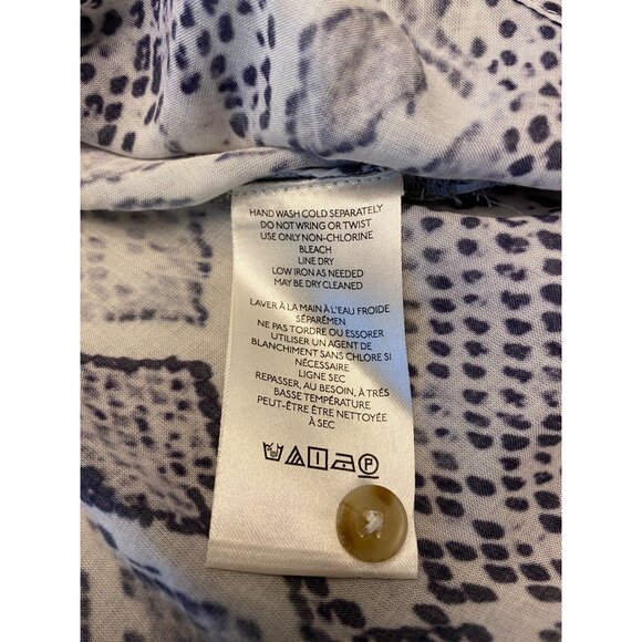 Anthropologie Snake Print Blouse - Picture 4 of 12